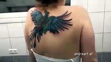 Un tatouage impressionnant réalisé par André Zechmann qui vous laissera sans voix