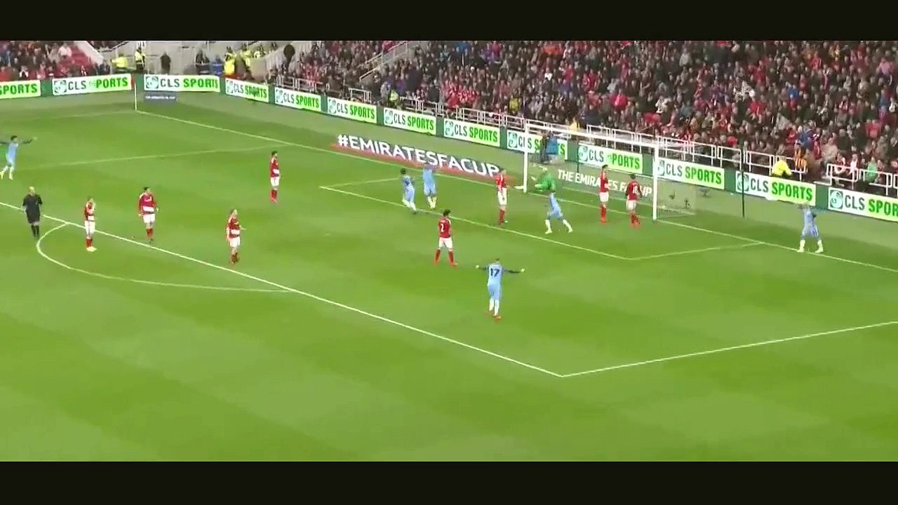 David Silva Goal HD - Middlesbrough 0-1 Manchester City - 11.03.2017