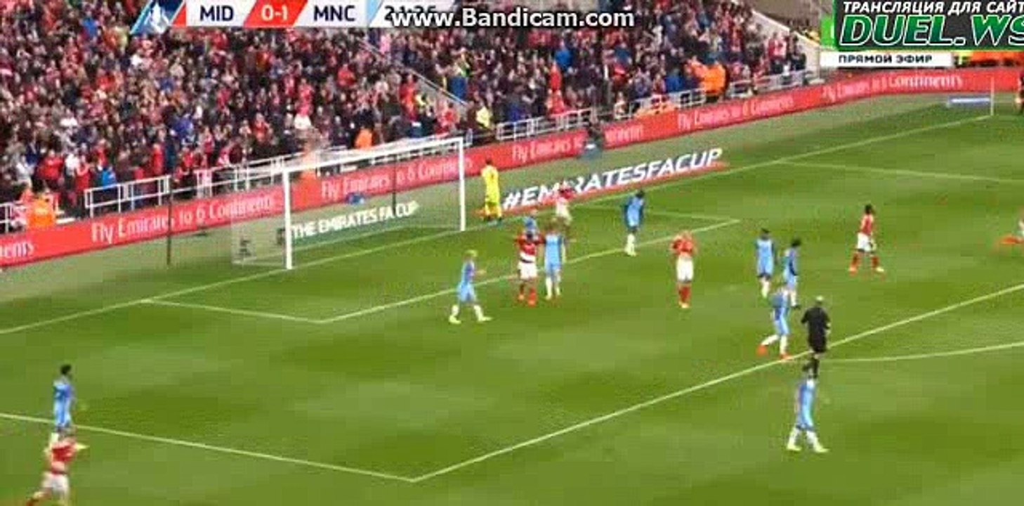 Claudio Bravo Ultimate Save - Middlesbrough vs Manchester City - FA Cup - 11/03/2017