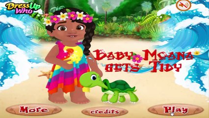 И Детка ребенок забота платье для игра Получает Дети Моана аккуратный вверх