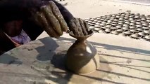 Dangerous Things || How to making throwing clay pottery - miti bartan || 2017