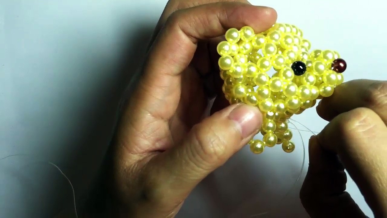 Tutorial How to Make a Beaded :Teddy Bear(2/3)
