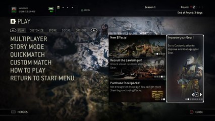 Barks Gnarly Live For Honor PS4 Stream HD 60fps (2)