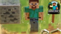 TM Toys - Minecraft - Series 1 - Zestaw z Figurką - Overworld Steve / Ruchoma figurka Stev