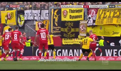 All Goals HD - Wurzburger Kickers 0-2 SG Dynamo Dresden - 11.03.2017