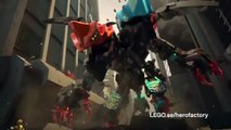 Lego Hero Factory - Evos XL-Maskin 44022 vs. Splitter Beast mot Furno och Evo 44021