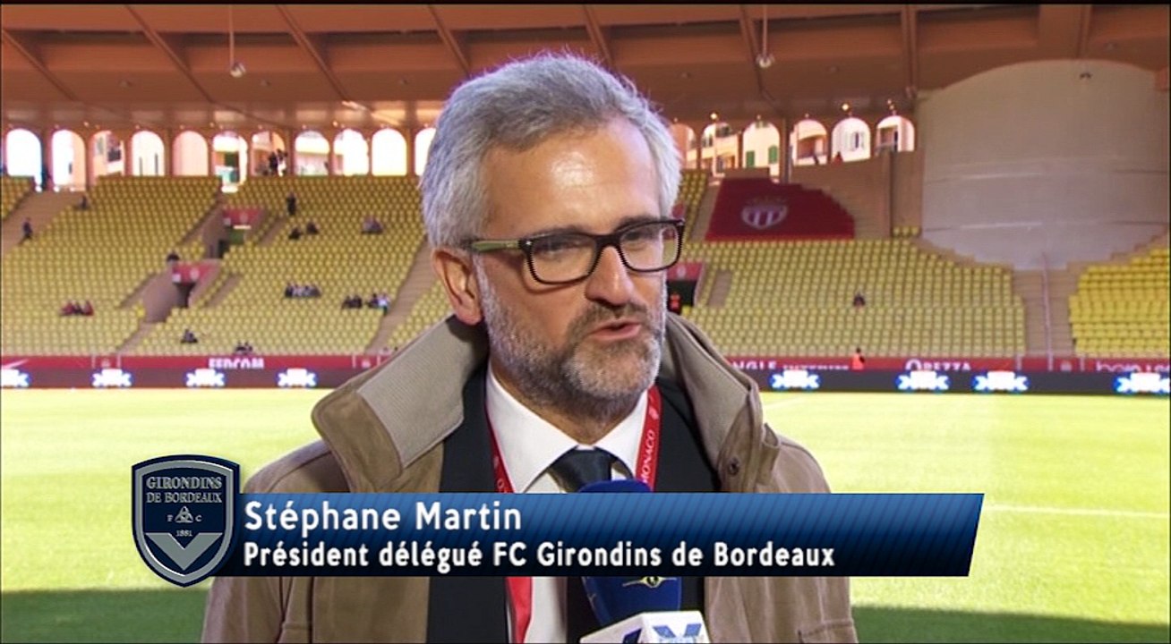 Interview - Le Président Martin avant Monaco