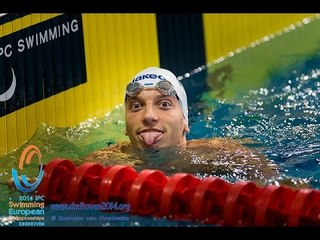 Men's 100m freestyle S9 | Heat 1 | 2014 IPC Swimming European Championships Eindhoven