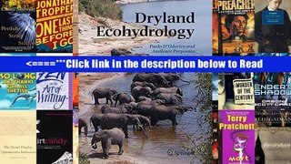 [PDF Download] Dryland Ecohydrology Online Download