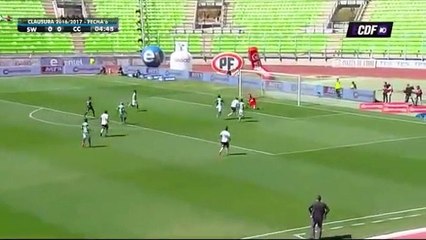 Andres Vilches Goal HD - Santiago Wanderers 0-1 Colo Colo 11.03.2017