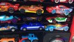 SPEED TRACK CAR CARRIER WITH 9 VEHICLES - HOLDS 46 VEHICLES, DISNEY CARS & HOT WHEELS - UNBOXING-bzhla5OePBE