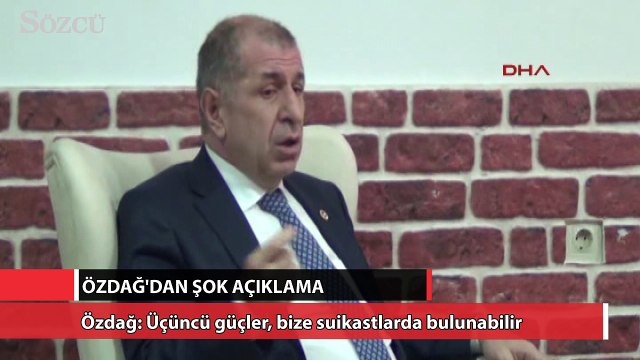 Özdağ'dan şok açıklamalar