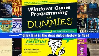PDF Windows Game Programming for Dummies, Second Edition Full Online