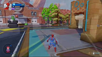 Spiderman Rescues Disney Pixar Lightning McQueen from Venoms Jail Nursery Rhymes A+Superh