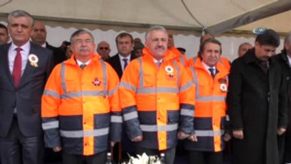 Bakan Arslan ve Yılmaz'ın Katılımıyla Ilgar Dağı Tünelinin Temeli Atıldı