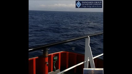 T/B MENTORAS UNDERWAY - FIRST DAY.