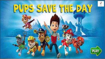 Paw Patrol Game - Paw Patrol Full Episodes Pups Save The Day - Paw Patrol Kid Games
