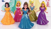 Kids Toys BeeTube - Disney Princess MagiClip Dolls Play Modelling Foam Dough Doh Fashion C