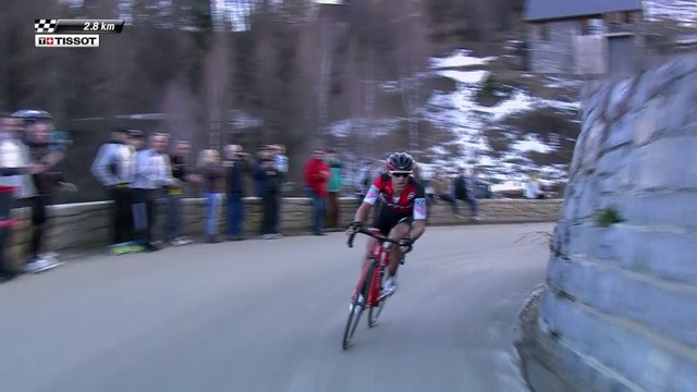 Porte seul devant / Porte solo - Étape 7 (Nice / Col de la Couillole) - Paris-Nice 2017