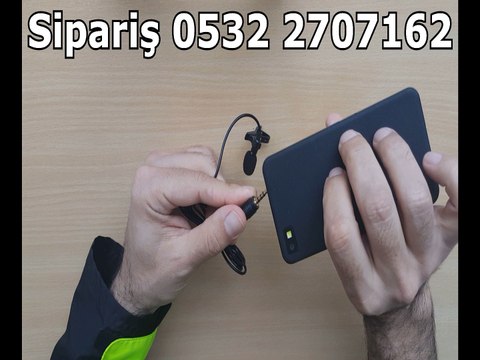 Yaka Mikrofonu Tanıtım Sipariş Youtube Uyumlu