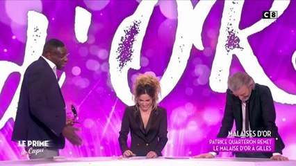 "TPMP" : Patrice Quarteron offre le "Malaise d'or" à Gilles Verdez pour leur réconciliation (Vidéo)