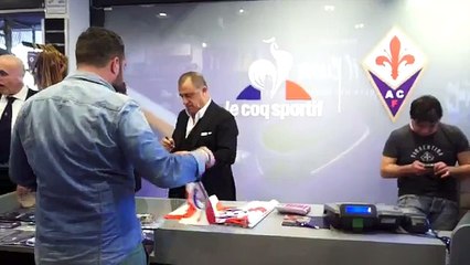 Fatih Terim, Fiorentina'nın 90. yıl kutlamaları için Floransa'da.
