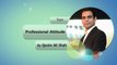 Professional Attitude By Qasim Ali Shah - (Special Sitting)|easy life tips|special tips to face life |focus on postive things|