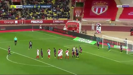 Goal HD - AS Monaco 1-0 Bordeaux 11.03.2017