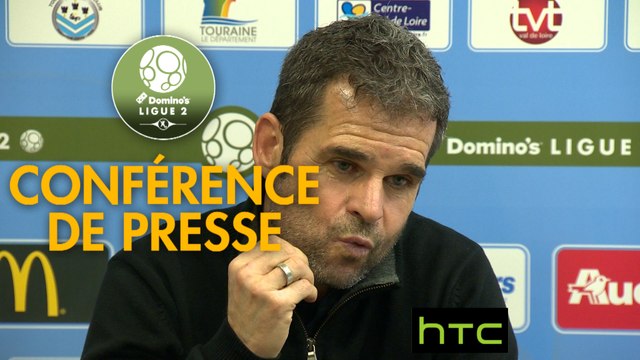 Conférence de presse Tours FC - US Orléans (3-1) : Nourredine EL OUARDANI (TOURS) - Didier OLLE-NICOLLE (USO) - 2016/2017