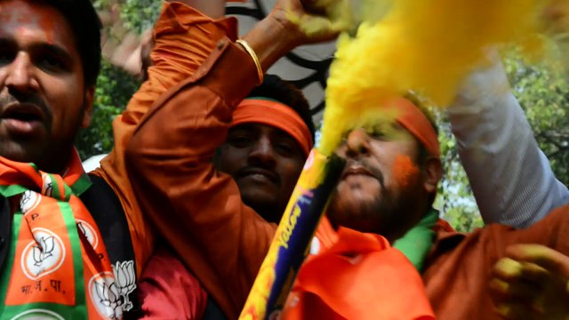 حزب ناريندرا مودي يعلن فوزه في الانتخابات بولاية اوتار براديش