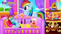 My Little Pony PREGNANT Twilight Sparkle Pinkie Pie Rainbow Dash Gives Birth - Baby Games