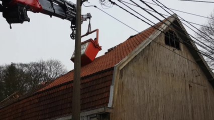 Limbourg forcé à faire démolir le hangar dont le toit s'est effondré