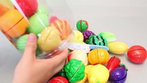 Toy Velcro Cutting Food. Fruits and Vegetables Cooking Kitchen Playset 과일 야채 소꿉놀이와 뽀로로, 타요