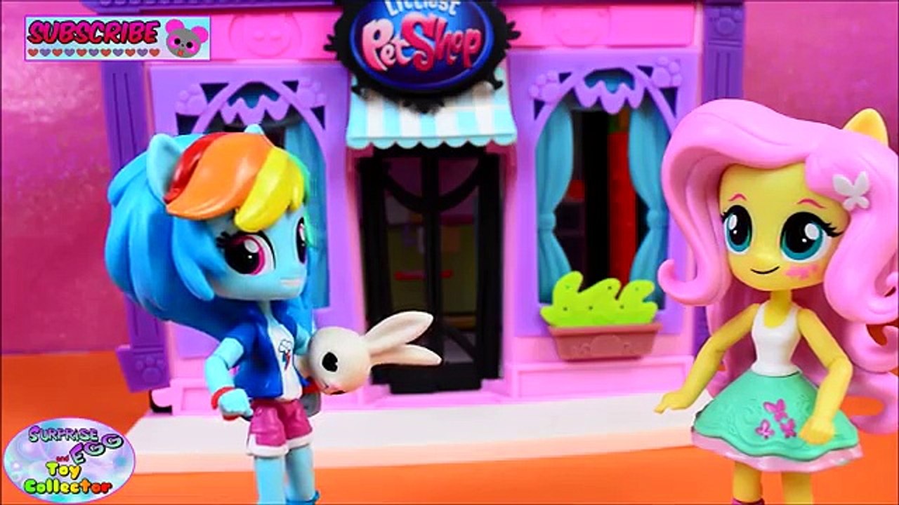 My Little Pony Equestria Girls Minis Fluttershy Plastilina Huevo Sorpresa Episodio de MLP Juguete SETC