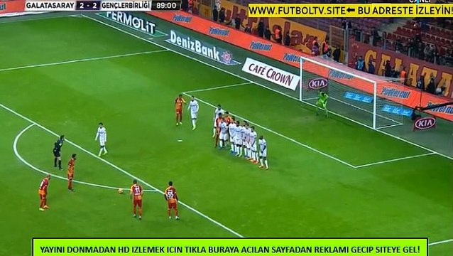 Selcuk Inan Super Goal HD - Galatasaray	3-2	Genclerbirligi 11.03.2017
