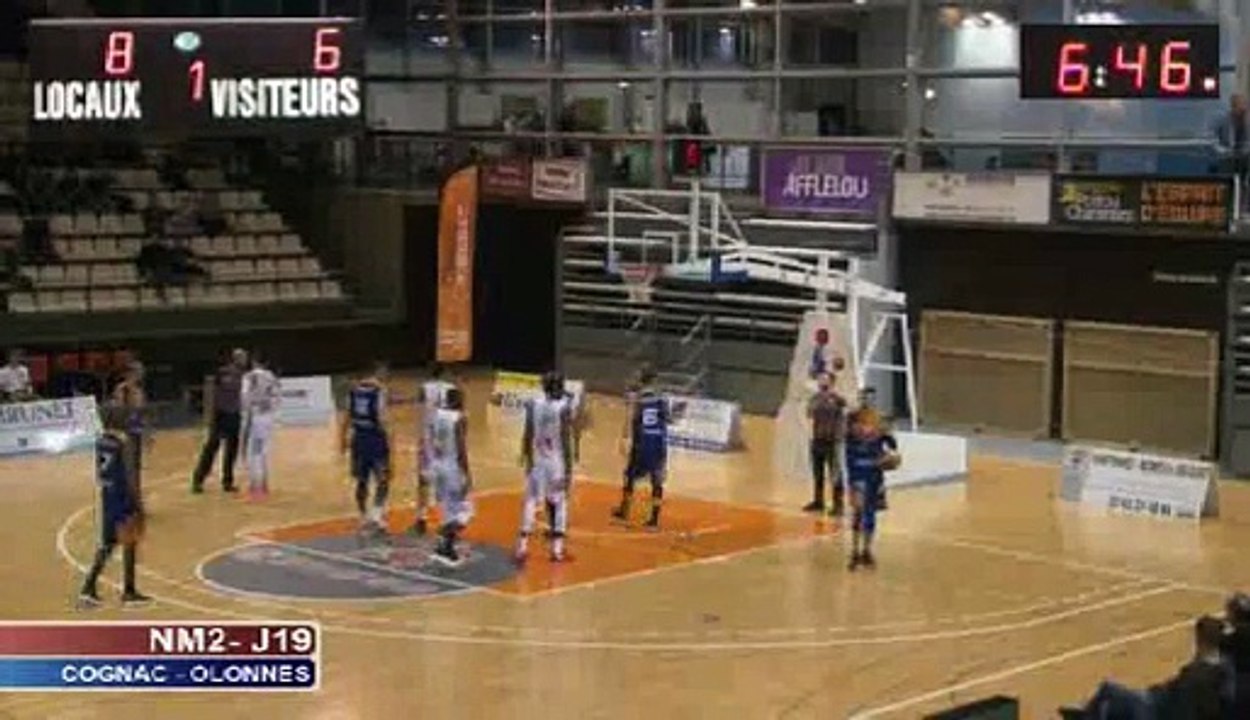 Live Basket NM2 - J19 - Cognac Charente B.B. vs Pays des Olonnes Basket