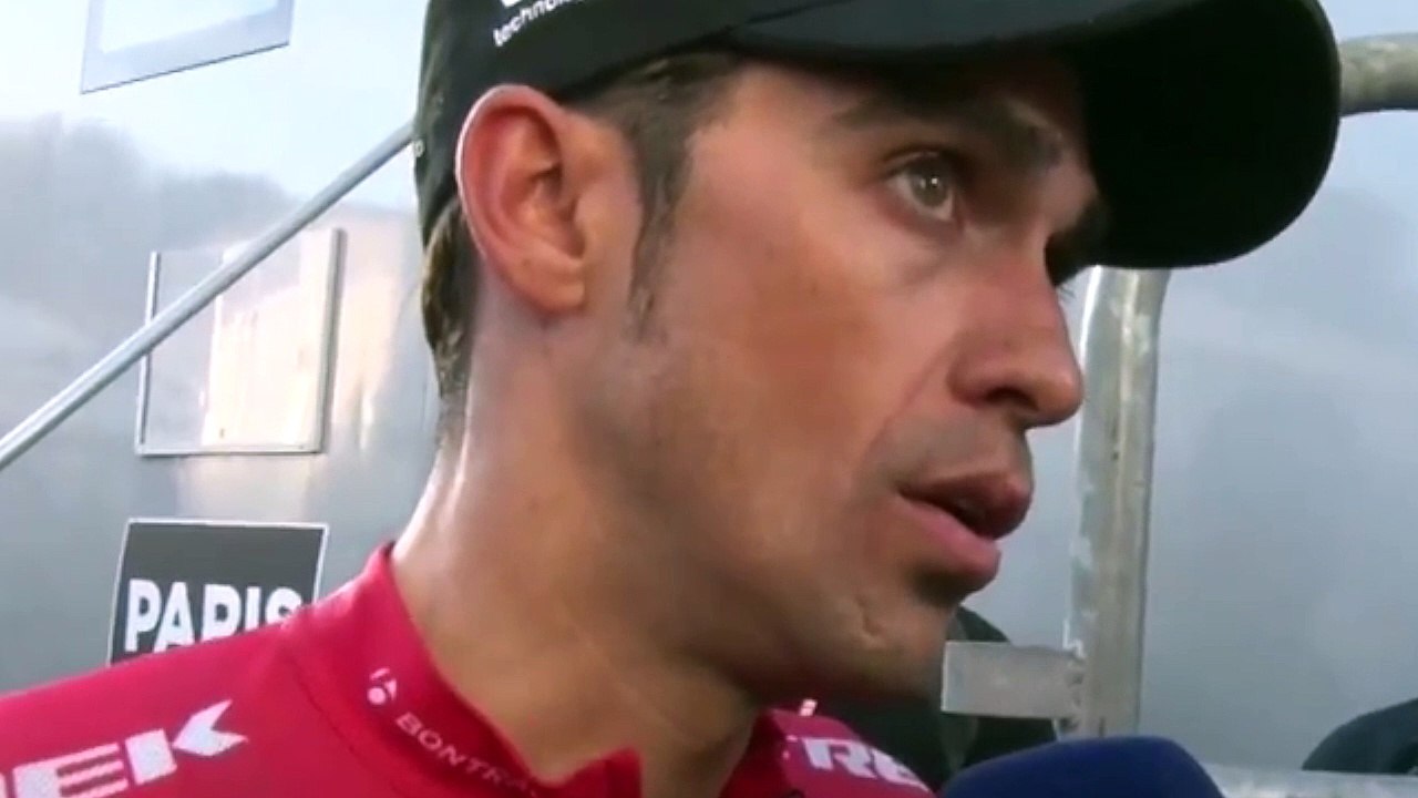 Paris-Nice 2017 - Alberto Contador : "Je voulais gagner l'étape, ça n'a pas marché, tant pis"