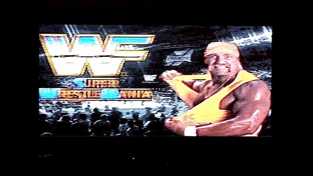 jeu wf super westle mania super nintendo