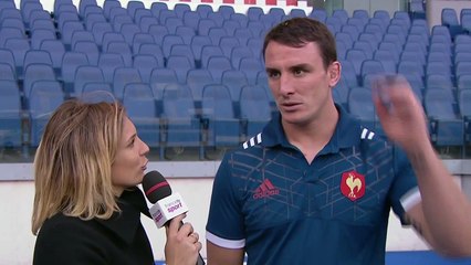 Interview : Louis Picamoles, 3eme ligne du XV de France après la victoire face à l'Italie