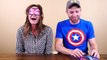 THE OREO CHALLENGE! GIANT WHIP CREAM COOKIES (Blindfold Taste Testing) Games by DCTC --- T
