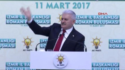 Izmir Başbakan Yıldırım Romanların Buluşmasında Konuştu