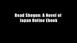 Read Shogun: A Novel of Japan Online Ebook
