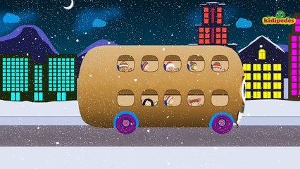 Wheels On The Bus | Popular Nursery Rhymes Collection for Children | ChuChu TV Rhymes Zone