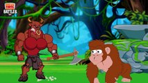 Finger Family Epic Battles Crazy Bull Vs Man | Finger Family Nursery Rhymes