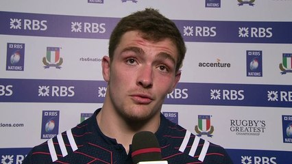 Interview : Fabien Sanconnie, 3eme ligne du XV de France après la victoire face à l’Italie