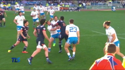 6 Nations : Cédric Beaudou, Matthieu Lartot, Raphaël Ibanez et Fabien Galthié en direct de Rome