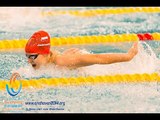 Women's 100m butterfly S10 | Heat 2 | 2014 IPC Swimming European Championships Eindhoven