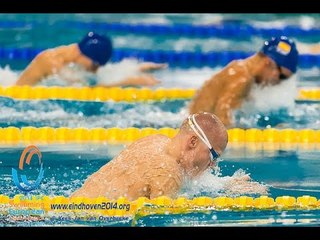 Men's 100m breaststroke SB11 | Final | 2014 IPC Swimming European Championships Eindhoven