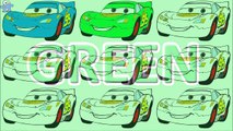 Learning Colors with Street Vehicles Lightning McQueen - Coloured Cars - Learn Colors in E