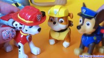 Chase and Marshall Ruff-Ruff rescue Paw Patrol Rescue Training Center Playset- LEGO Dimens